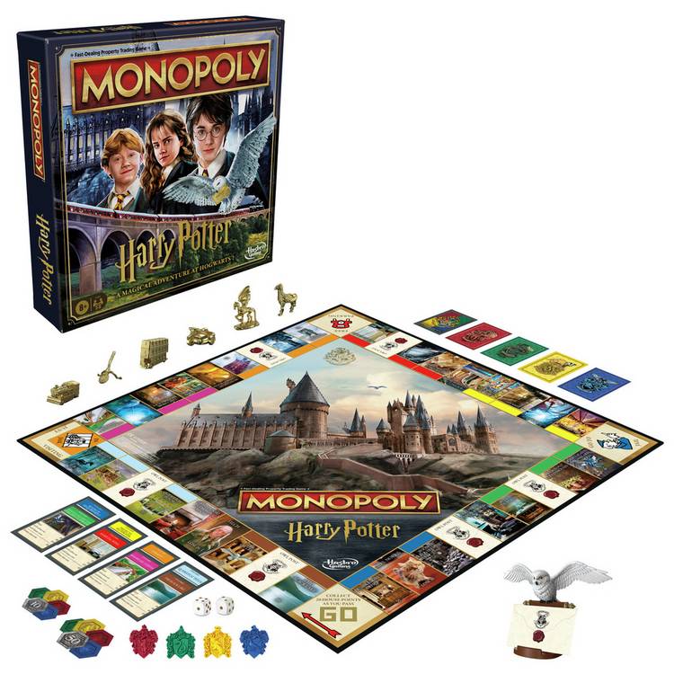 Monopoly Harry Potter edition board game - British product