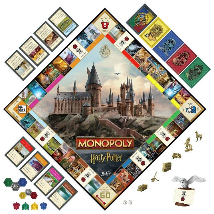 Monopoly Harry Potter edition board game - British product
