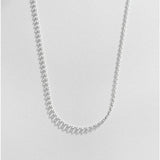 Argos Revere Sterling Silver Oval Belcher Necklace Chain 22 Inch- Buy online at McGrocer