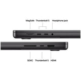 Apple MacBook Pro 16.2in M4 Pro 24GB 512GB Space Black, imported from the UK