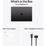 Apple MacBook Pro 16.2in M4 Pro 24GB 512GB Space Black, imported from the UK