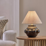 Argos Habitat Eva Bobble Ceramic Mini Table Lamp - Black- Buy online at McGrocer