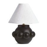 Habitat Eva Bobble ceramic mini table lamp black, British brand