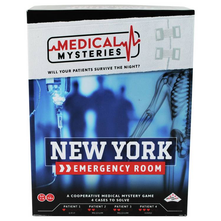 Tomy Medical Mysteries cooperative board game - British product
