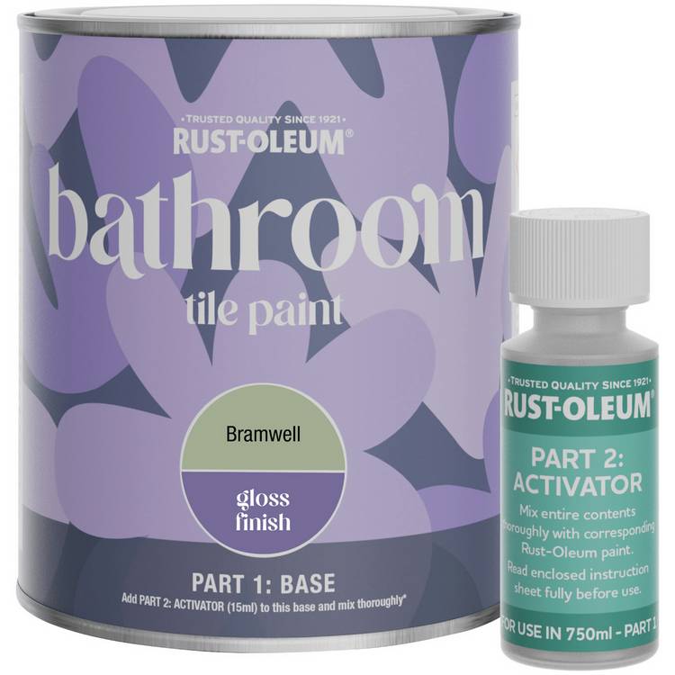Rust-Oleum tile gloss paint 750ml Bramwell, UK version