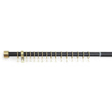 Argos Home black extendable curtain pole 110-300cm (British brand)