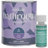 Rust-Oleum bathroom tile paint satin finish Ink Blue 750ml, imported from the UK