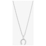 Argos Simply Silver Sterling 925 Cubic Zirconia Horseshoe Pendant- Buy online at McGrocer