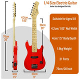 3rd Avenue 1/4 size kids guitar pack red, imported from the UK