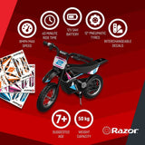 Razor MX125 electric dirt bike, UK version