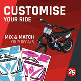 Razor MX125 electric dirt bike, UK version