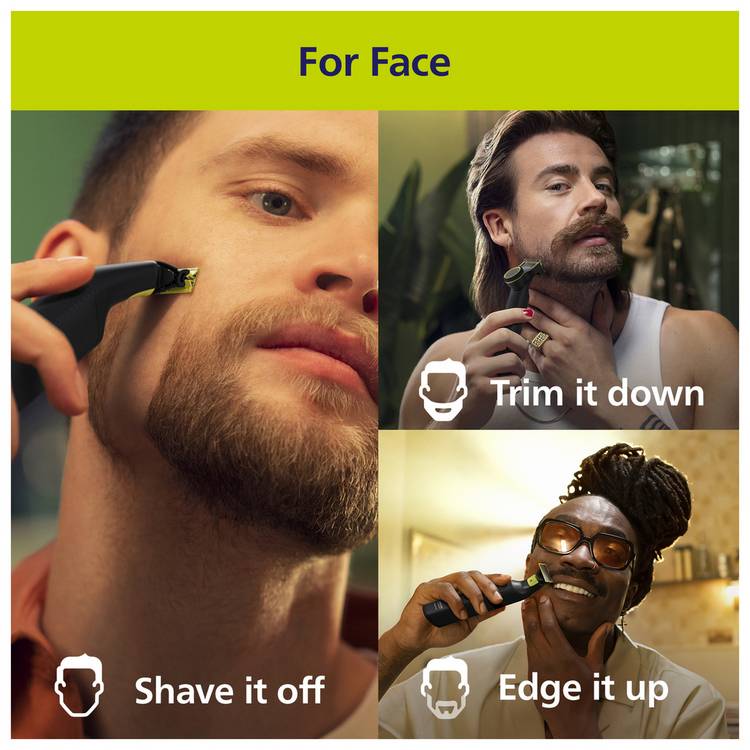 Philips Oneblade Pro 360 body trimmer - British product