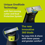 Philips Oneblade Pro 360 body trimmer - British product