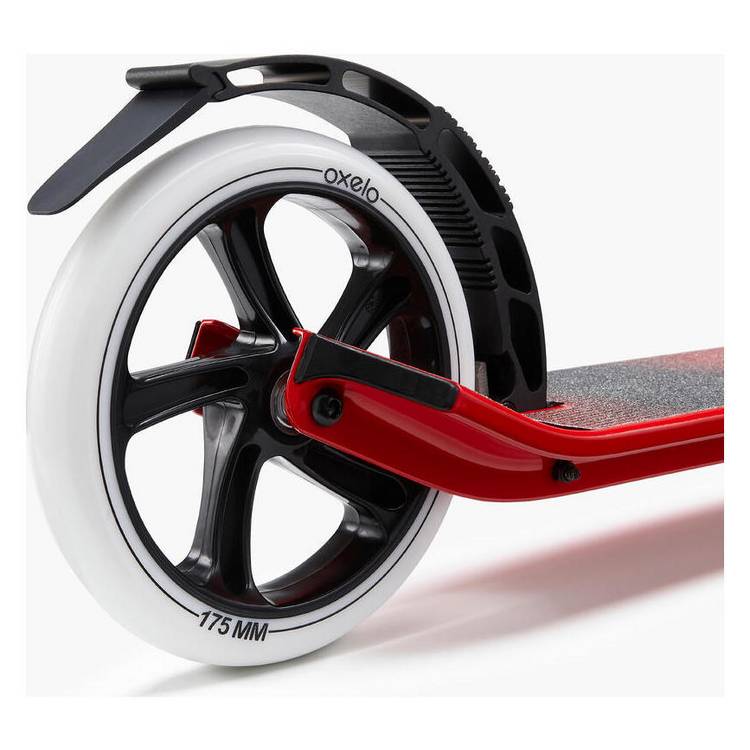 Decathlon Mid 9 foldable inline scooter red - British product
