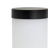 Argos Home Aspley opal glass bathroom wall light black (British brand)