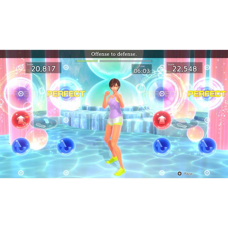 Fitness Boxing 3 Nintendo Switch game cartridge (British brand)