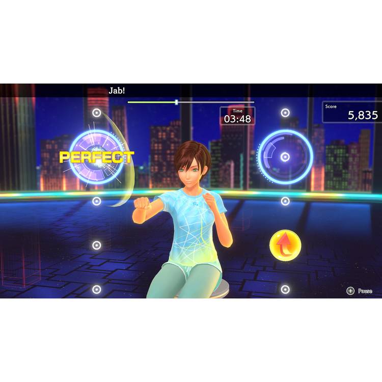 Fitness Boxing 3 Nintendo Switch game cartridge (British brand)