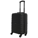 Featherstone 4 wheel hard suitcase large black, UK version
