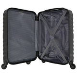 Featherstone 4 wheel hard suitcase large black, UK version