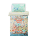Habitat kids bedding set single seaside panel (British brand)