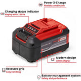 Einhell Power X-Change 18V 5.2Ah rechargeable battery, UK version