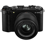 Fujifilm X-M5 mirrorless camera with XC15-45mm lens (British brand)
