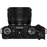Fujifilm X-M5 mirrorless camera with XC15-45mm lens (British brand)
