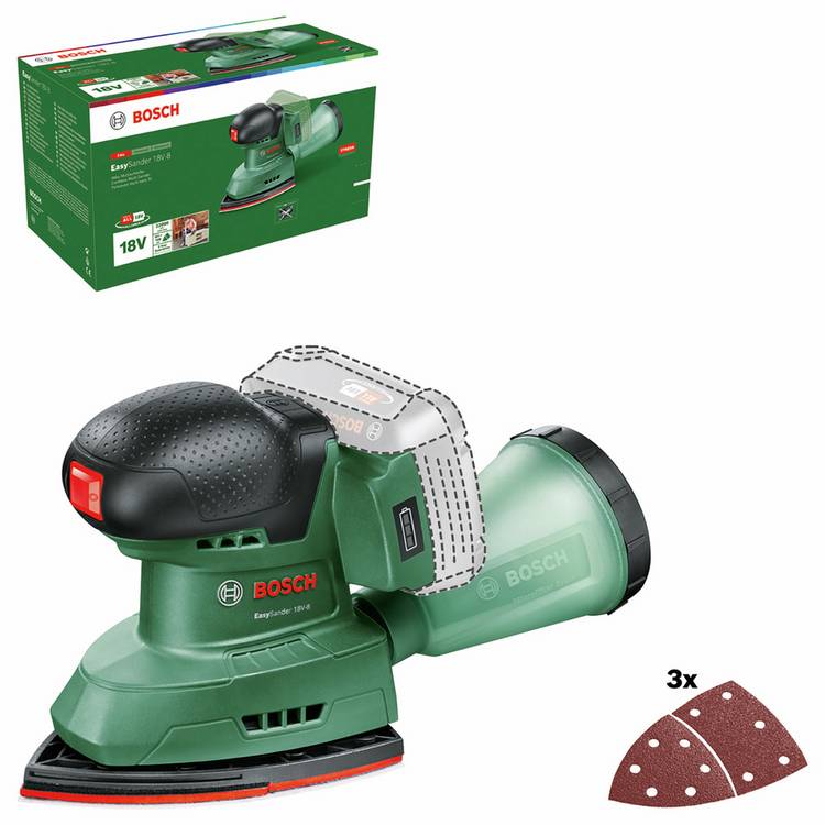 Bosch EasySander 18V cordless multi sander, UK version