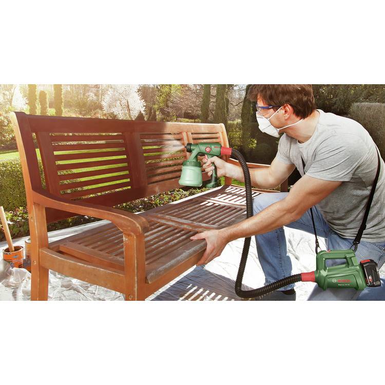 Bosch EasySpray 18V paint sprayer 800ml - British product