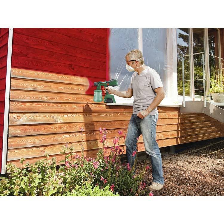 Bosch cordless paint sprayer 18V-300 1.2L tank (British brand)