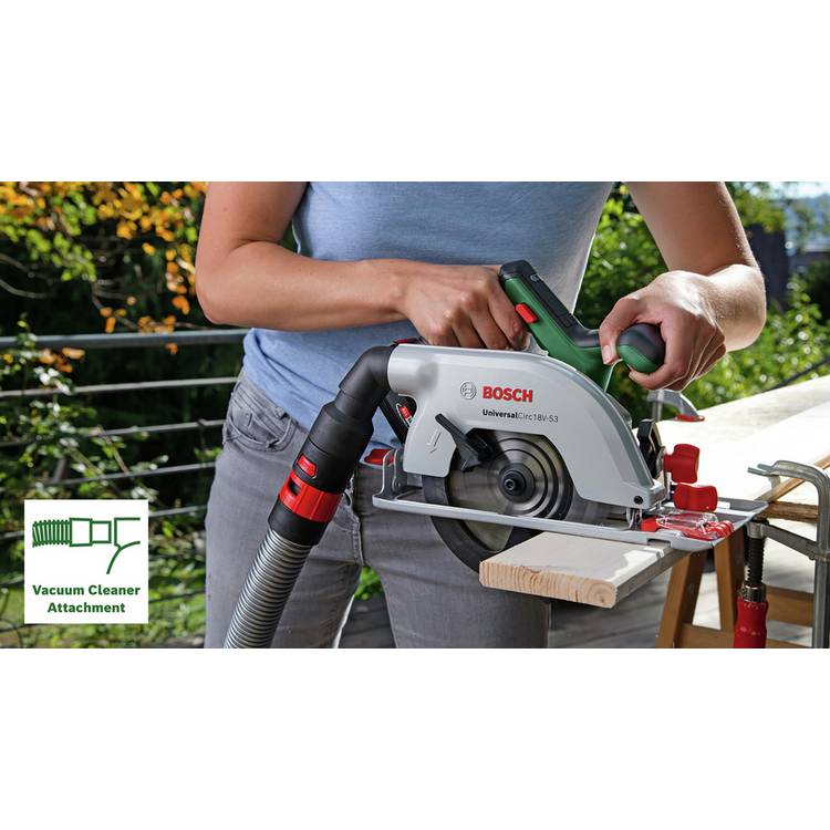 Bosch UniversalCirc 18V-53 cordless circular saw (British brand)