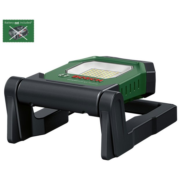 Bosch 18V cordless work light 2100 lumens, imported from the UK