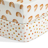 Habitat rainbow twin fitted sheet for Moses basket (British brand)