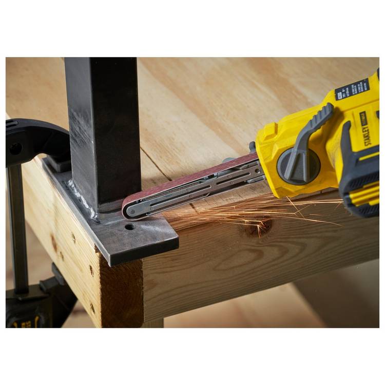 Stanley Fatmax V20 Powerfile belt sander - British product