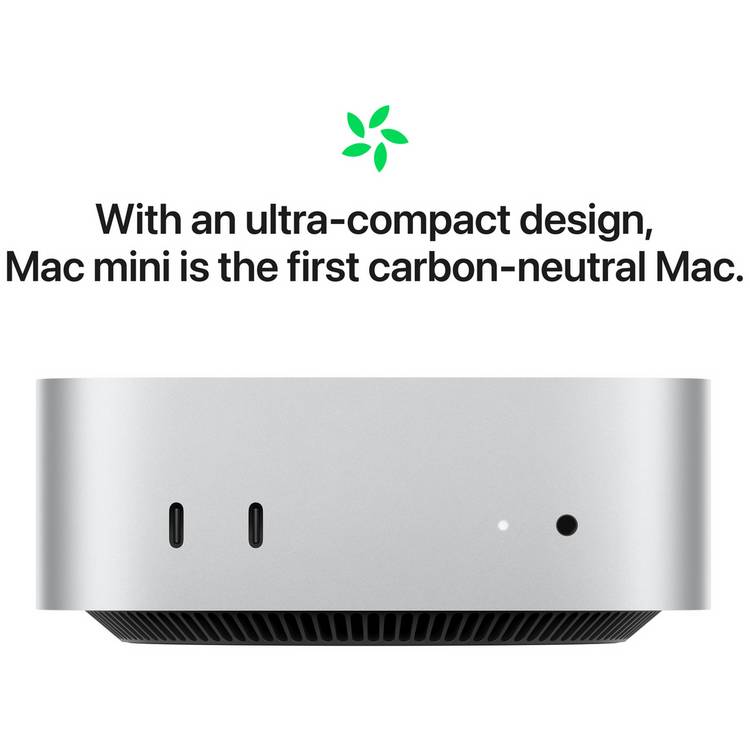Apple Mac mini M4 24GB 512GB desktop computer, imported from the UK