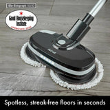 AirCraft PowerGlide cordless floor cleaner with 8 pads, imported from the UK