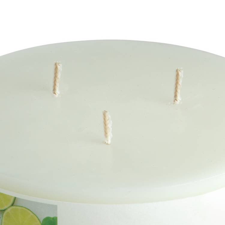 Habitat wax candle refill Geranium and Basil 13cm - British product