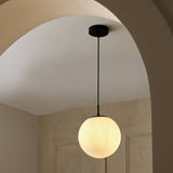 Habitat Boyd glass pendant light black 25cm - British product