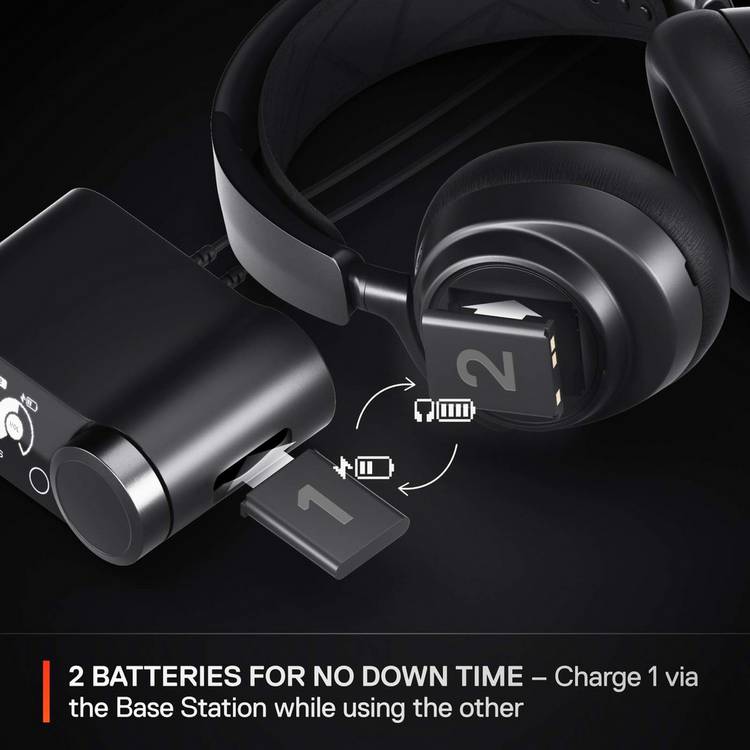 SteelSeries Arctis Nova Pro wireless gaming headset (British brand)