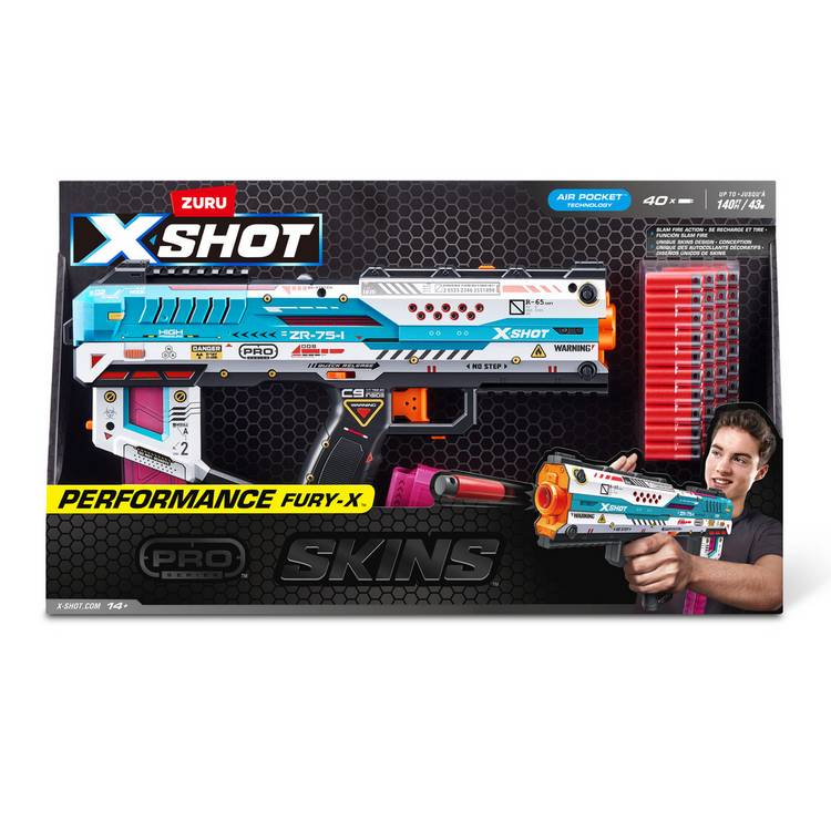 XSHOT Skins Pro Fury X blaster toy - British product