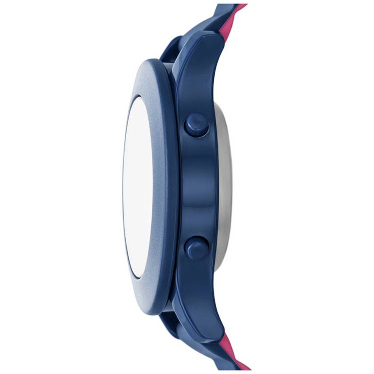 Skechers digital watch with magnetic blue silicone strap 37mm, imported from the UK