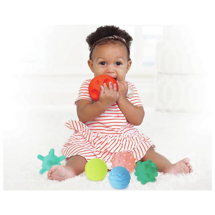 Infantino baby balls pack of 6 supersoft, imported from the UK