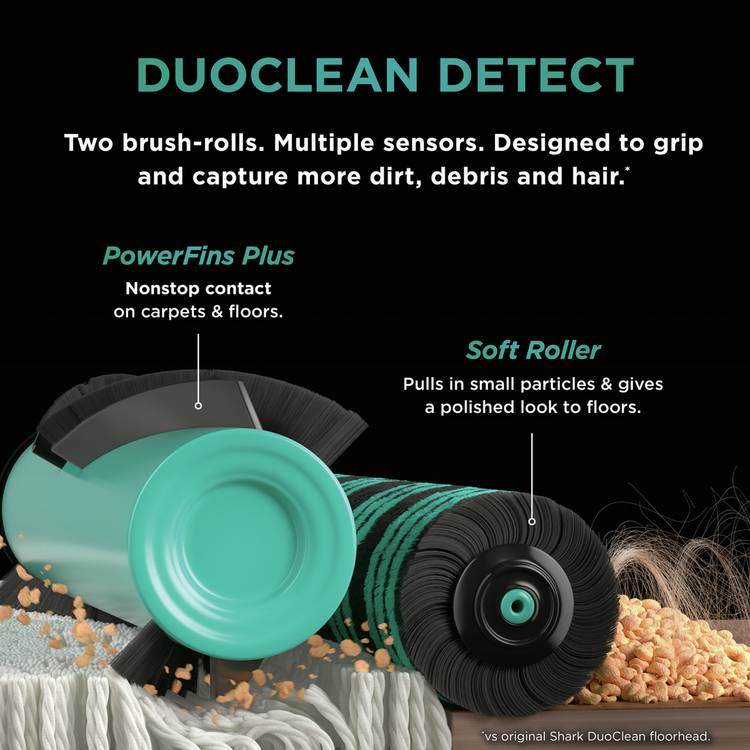 Shark PowerDetect corded stick vacuum cleaner, imported from the UK