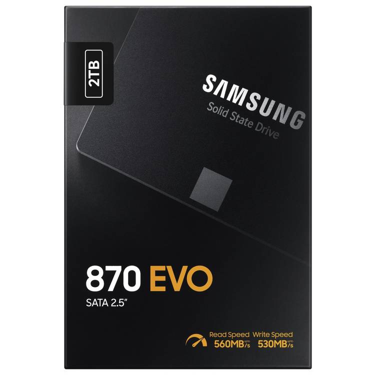 Samsung 870 EVO internal SSD 2TB, UK version