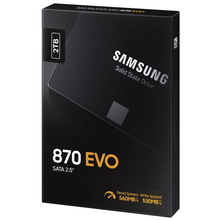 Samsung 870 EVO internal SSD 2TB, UK version