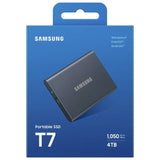 Samsung T7 portable external SSD 4TB (British brand)