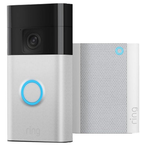 Ring Battery Video Doorbell Pro satin nickel, UK version