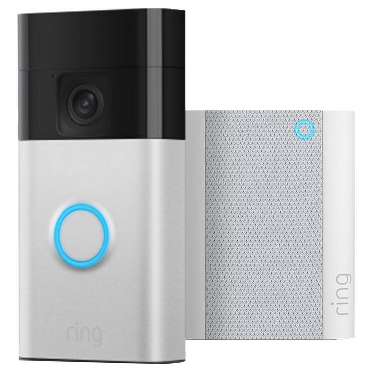 Ring Battery Video Doorbell Pro satin nickel, UK version