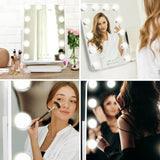 Rio Hollywood Glamour lighted dressing mirror with LED lights - British product