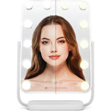 Rio Hollywood Glamour lighted dressing mirror with LED lights - British product